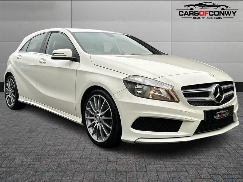 White Used 2015 Mercedes A200 AMG Hatchback | £11,995 (A bit pricey) - Image 1/4
