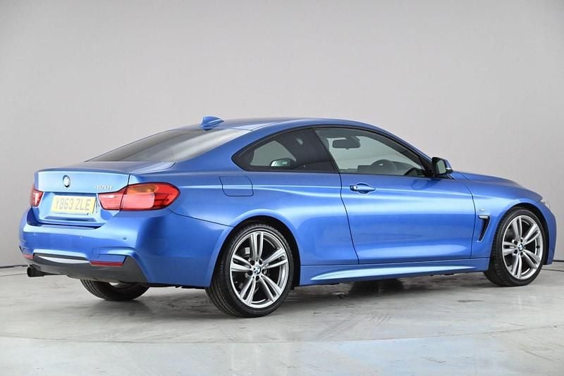 Used BMW 420 M Sport 184 HP (135 kW) 2014 Blue Coupe