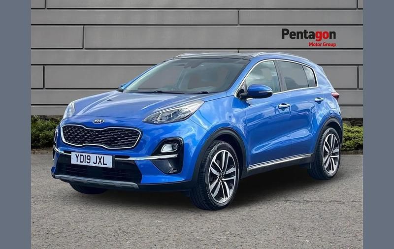 Used Kia Sportage 134 HP (98 kW) 2019 Blue SUV