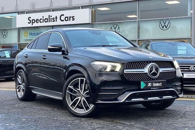 Black Used 2022 Mercedes GLE400 AMG Line Premium Plus Coupe | £51,795 (Good price) - Image 1/4