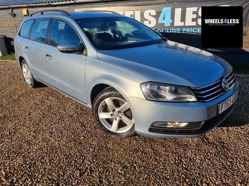 Grey Used 2014 VW Passat S Estate | £5,399 (Good price) - Image 1/4