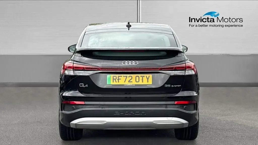 Used Audi Q4 e-tron Comfort 125 kW (170 HP) 2023 Mythos black metallic SUV