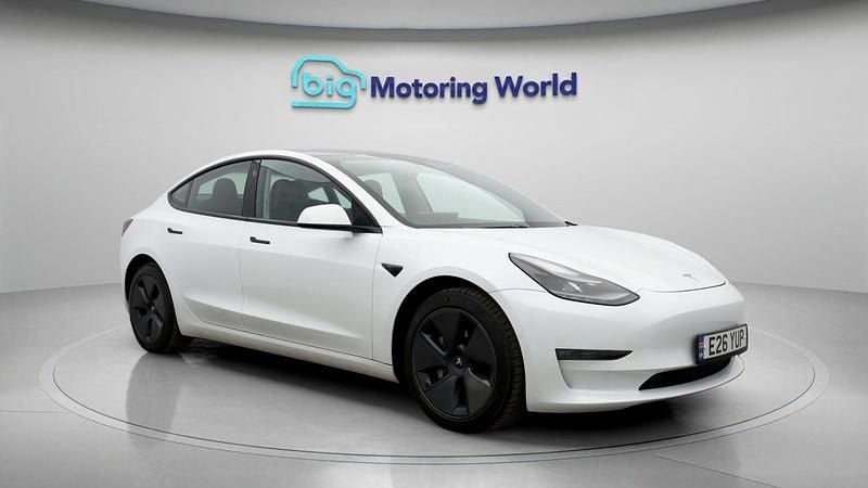 Used Tesla Model 3 Long Range AWD 366 kW (498 HP) 2021 White Sedan