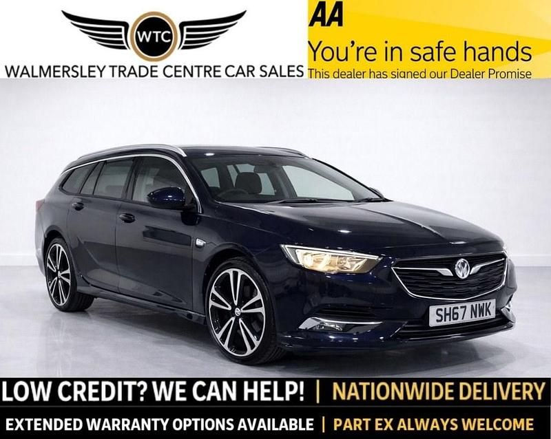 Used Vauxhall Insignia SRi 170 HP (125 kW) 2017 Blue Estate