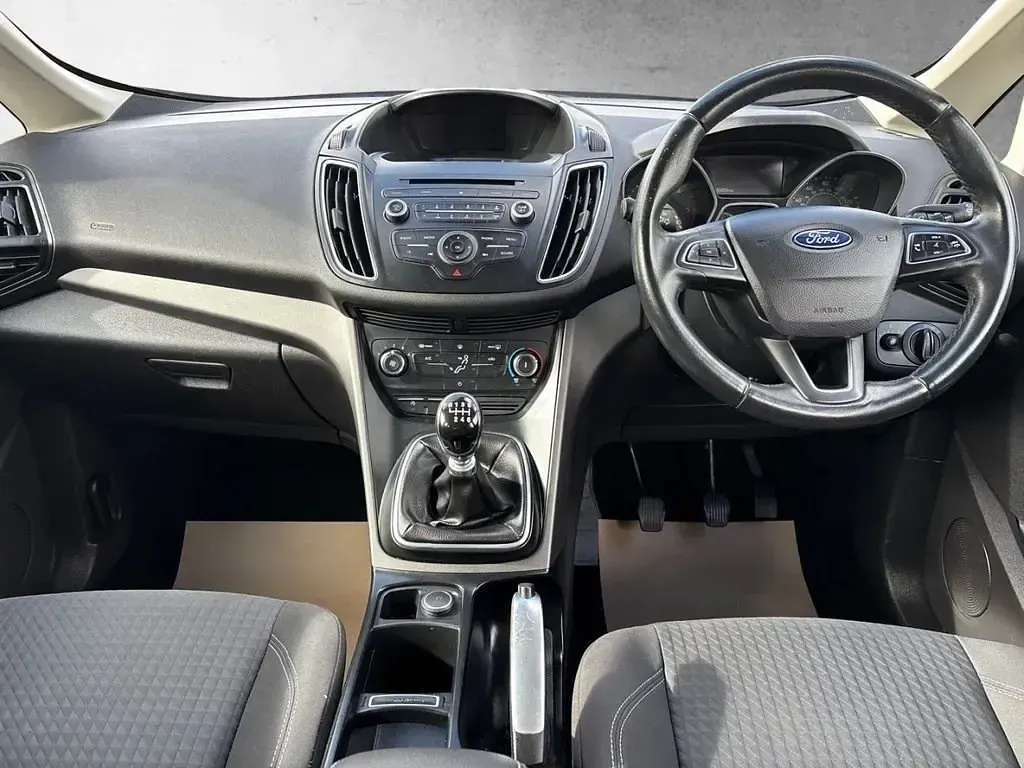 Second-hand Ford C-MAX Zetec 120 CP (88 kW) 2017 Albastru Monovolum