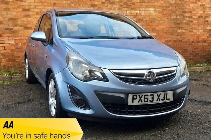 Begagnad Vauxhall Corsa 2013 Blå Halvkombi