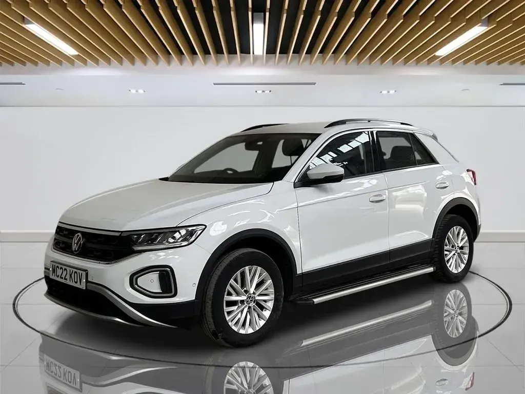 Used VW T-Roc S 110 HP (80 kW) 2022 White SUV