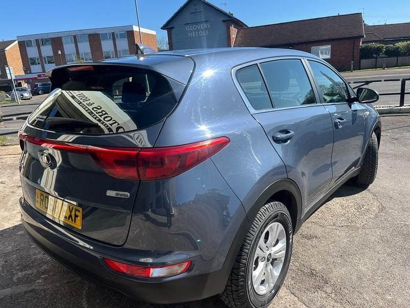 Used Kia Sportage 115 HP (84 kW) 2018 Blue SUV