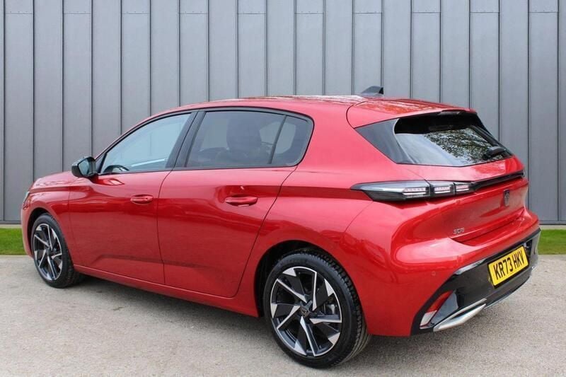 Red Used 2023 Peugeot 308 Allure Premium Hatchback | £19,989 (Fair price) - Image 1/4