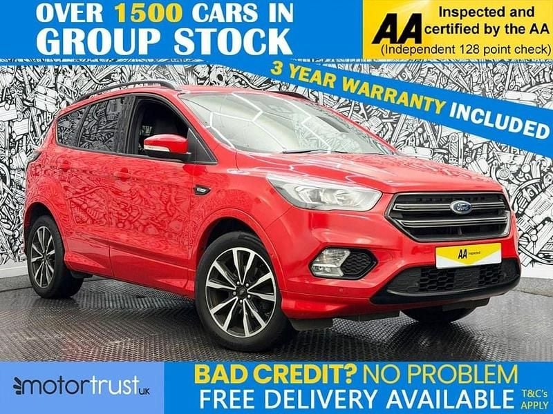 Used Ford Kuga ST-Line 150 HP (110 kW) 2019 Red SUV