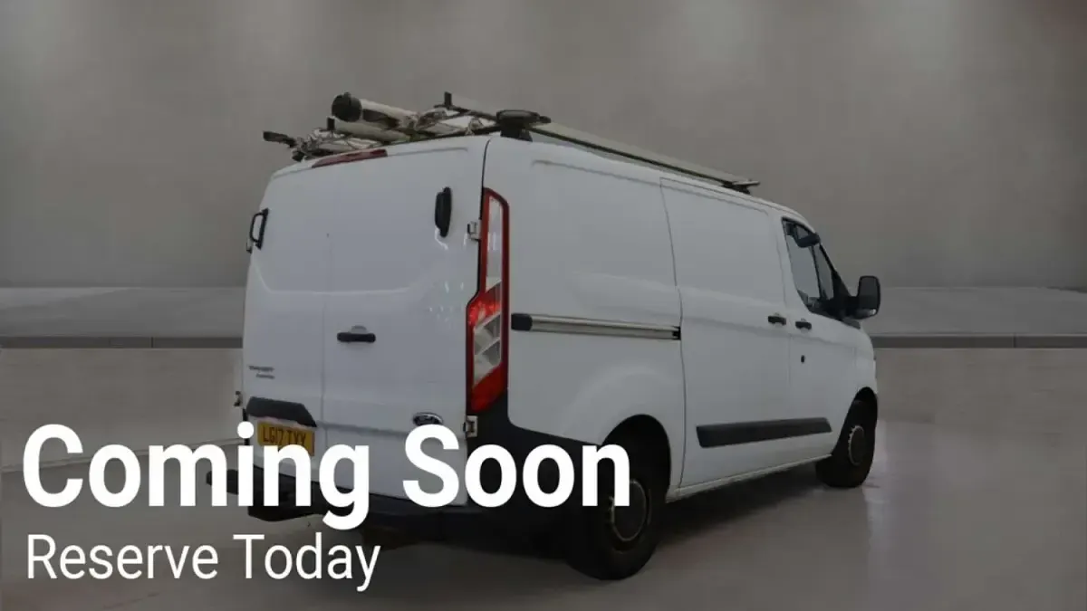 Used Ford Transit Custom 105 HP (77 kW) 2017 White Van