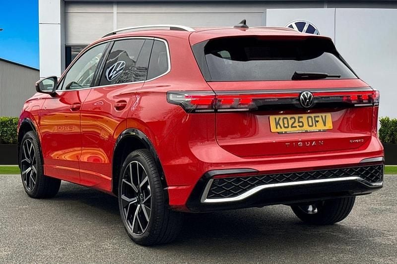 Used VW Tiguan R-line 272 HP (200 kW) 2025 Red SUV