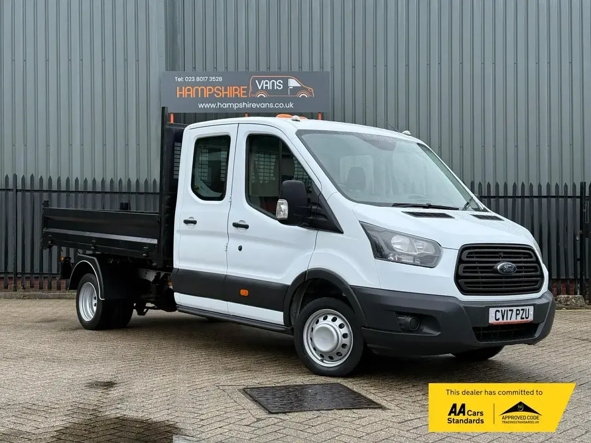 Used Ford Transit 130 HP (95 kW) 2017 White Van