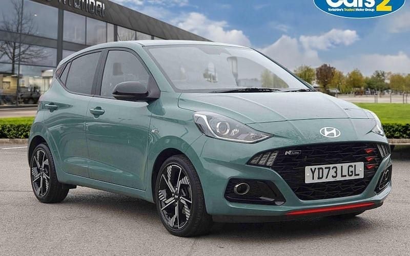 Used Hyundai i10 N Line 101 HP (74 kW) 2023 Green Hatchback