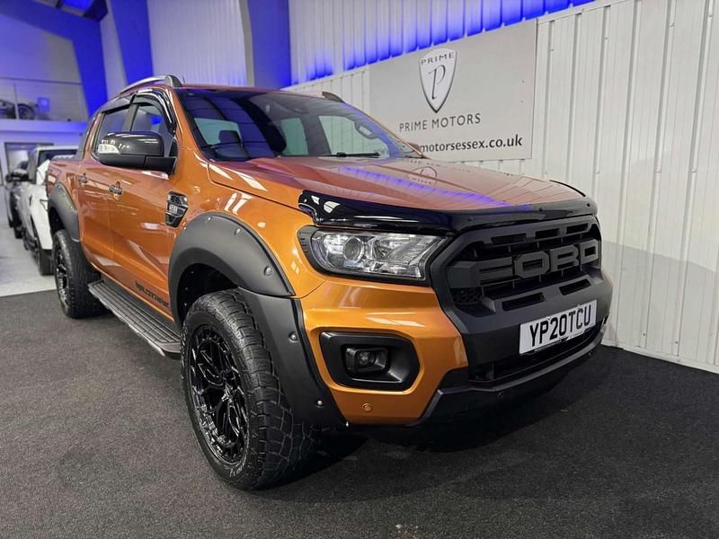 Used Ford Ranger Wildtrack 200 HP (147 kW) 2020 Orange Pickup