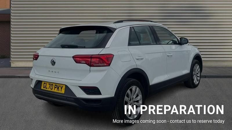 Used VW T-Roc SE 115 HP (84 kW) 2020 Pure white SUV