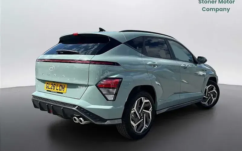 New Hyundai Kona N Line 137 HP (100 kW) 2026 Green SUV