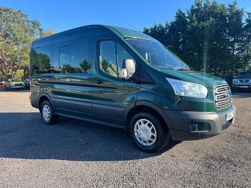 Green Used 2016 Ford Transit Trend | £12,500 (Good price) - Image 1/4