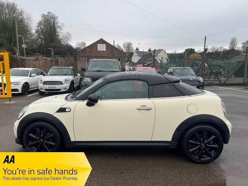 Used Mini Cooper Coupé 122 HP (89 kW) 2013 White Coupe