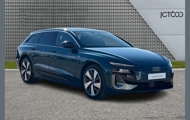 Blue Used 2025 Audi e-tron S-Line SUV | £65,315 - Image 1/4