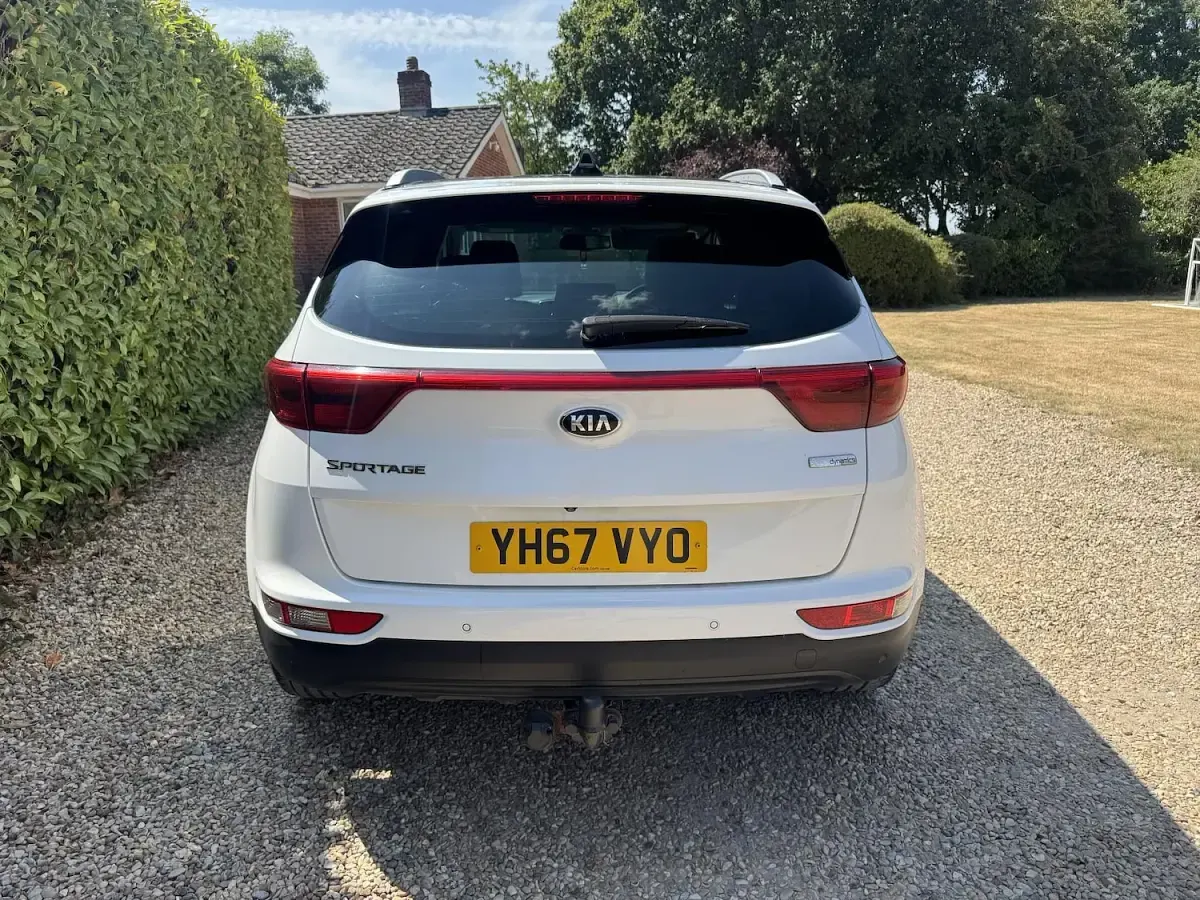 Used Kia Sportage 115 HP (84 kW) 2017 White SUV