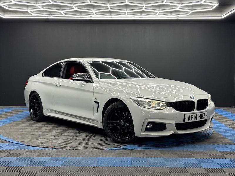 White Used 2014 BMW 420 M Sport Coupe | £6,790 (Fair price) - Image 1/4