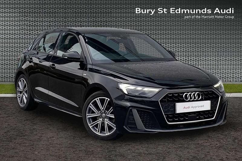 Black Used 2019 Audi A1 S-Line Hatchback | £16,817 (Fair price) - Image 1/4