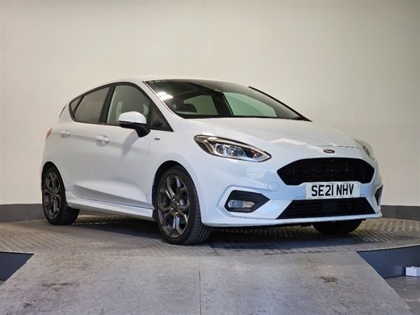 White Used 2021 Ford Fiesta ST-Line Hatchback | £12,698 (Fair price) - Image 1/1
