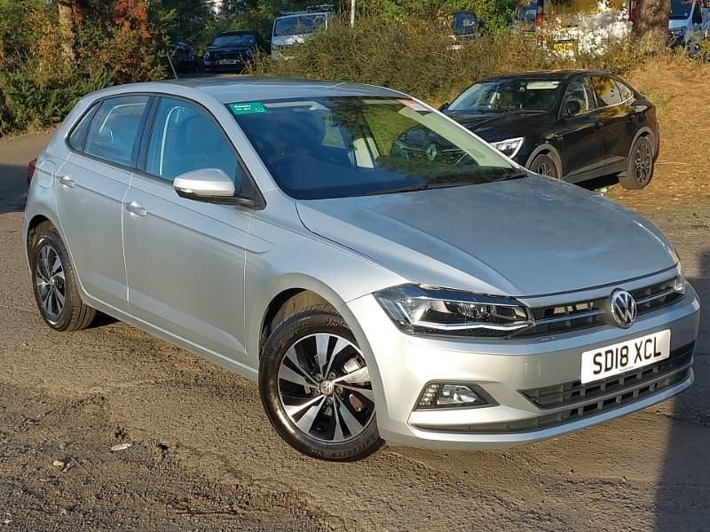 Silver Used 2018 VW Polo SE Hatchback | £11,498 (Fair price) - Image 1/4