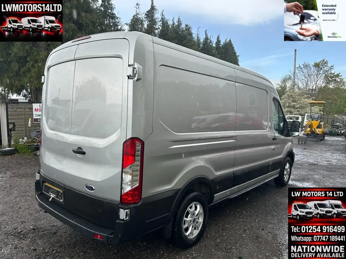 Used Ford Transit Trend 130 HP (95 kW) 2021 Silver Van