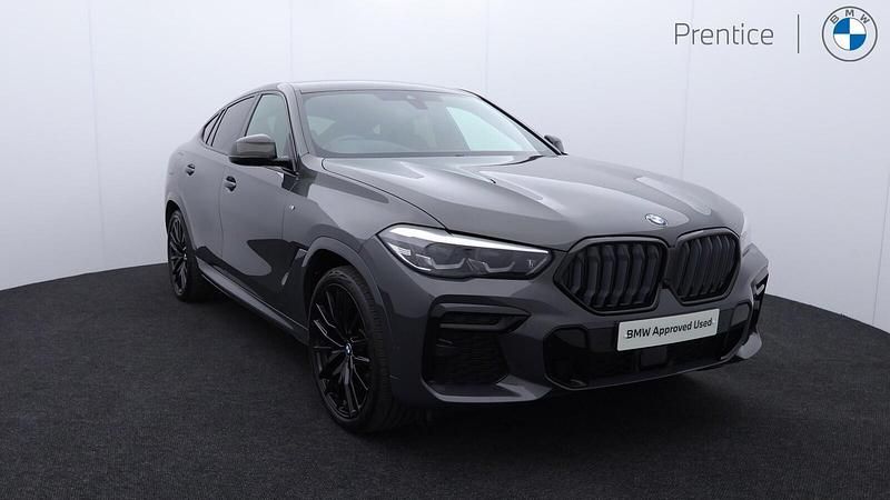 Grey Used 2021 BMW X6 M Sport SUV | £41,995 (Fair price) - Image 1/4