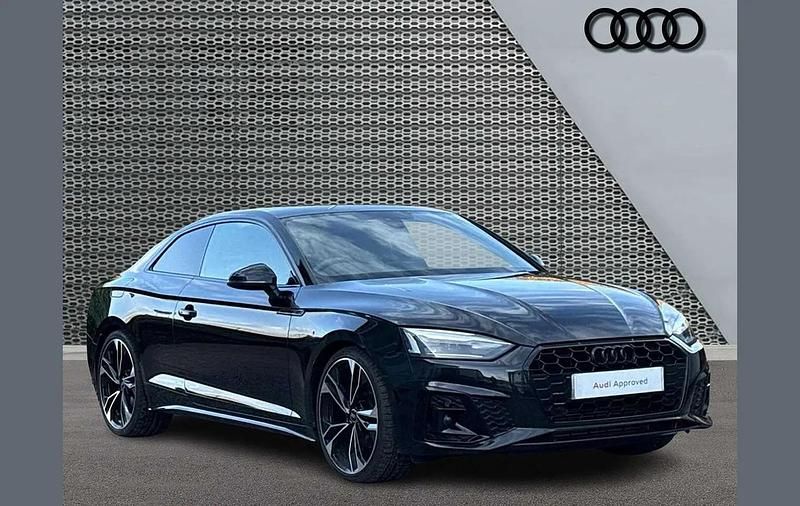 Used Audi A5 Black Edition 147 HP (108 kW) 2024 Black Coupe