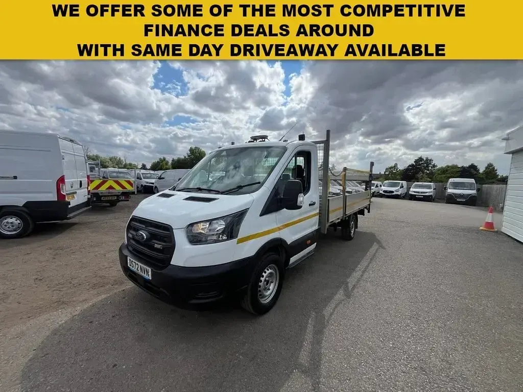 Used Ford Transit S 130 HP (95 kW) 2022 White Van