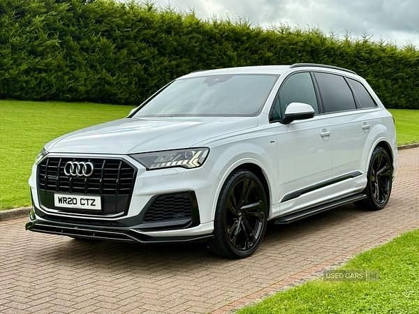 Used Audi Q7 S-Line 286 HP (210 kW) 2020 White SUV