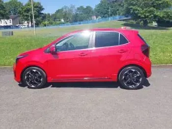 Used Kia Picanto GT-Line S 68 HP (50 kW) 2026 Premium paint  blaze red Hatchback