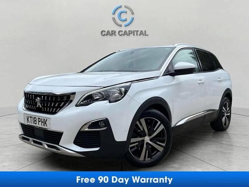 White Used 2018 Peugeot 3008 Allure SUV | £11,250 (Fair price) - Image 1/3