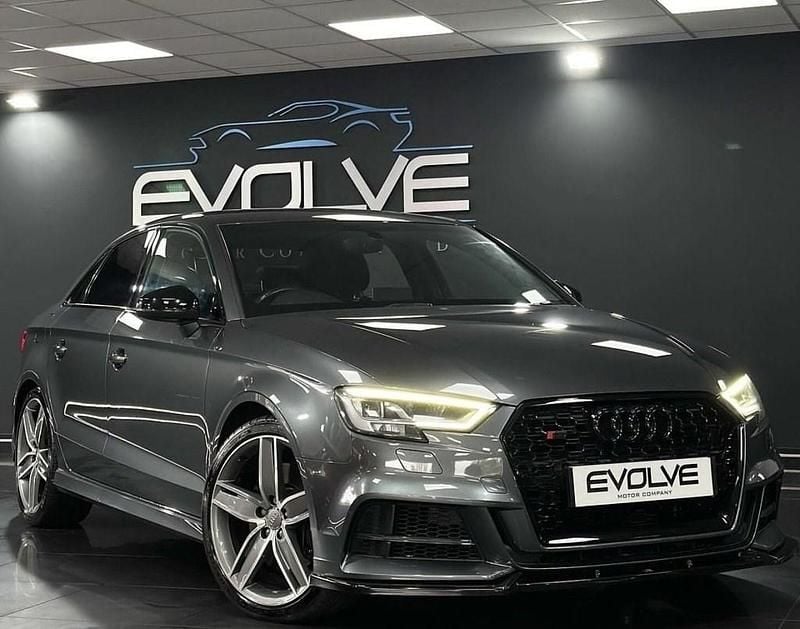 Grey Used 2017 Audi S3 Black Edition Sedan | £20,695 (Fair price) - Image 1/4