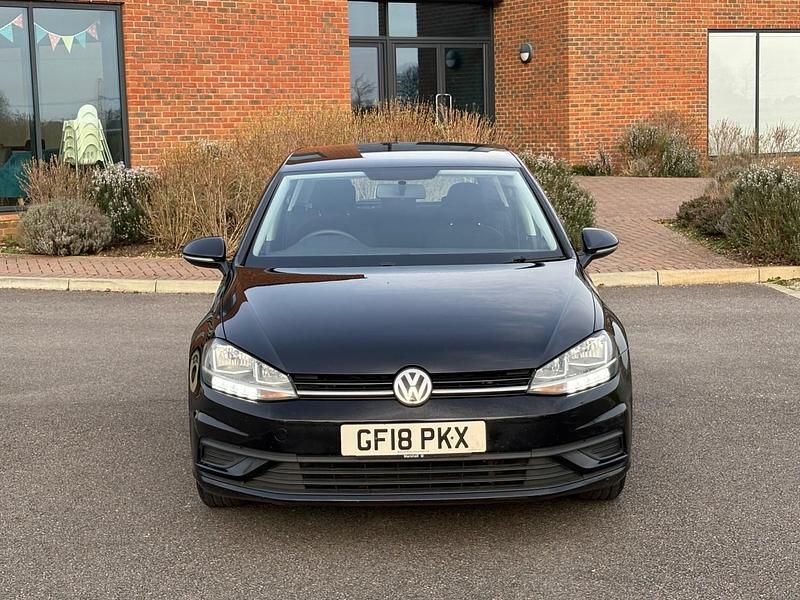 Used VW Golf VII S 125 HP (91 kW) 2018 Black Hatchback