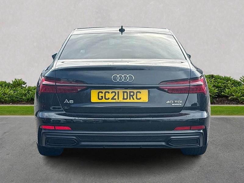 Used Audi A6 Black Edition 204 HP (150 kW) 2021 Black Sedan