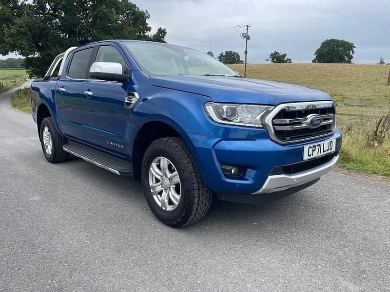 Used Ford Ranger Limited 210 HP (154 kW) 2021 Blue Pickup