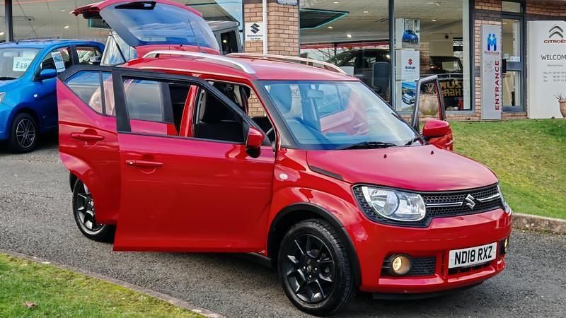 Used Suzuki Ignis SZ-T 90 HP (66 kW) 2018 Red SUV
