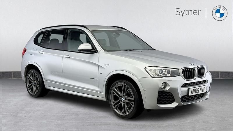 Used BMW X3 M Sport 187 HP (137 kW) 2015 Silver SUV
