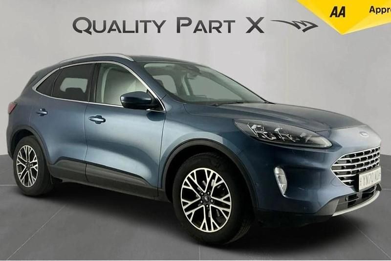 Used Ford Kuga Titanium 120 HP (88 kW) 2020 Blue SUV