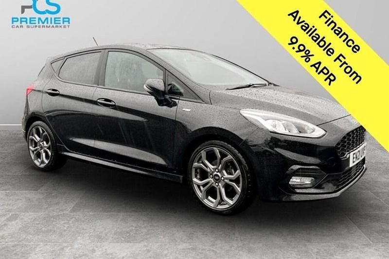 Black Used 2021 Ford Fiesta ST-Line Hatchback | £10,595 (Good price) - Image 1/1