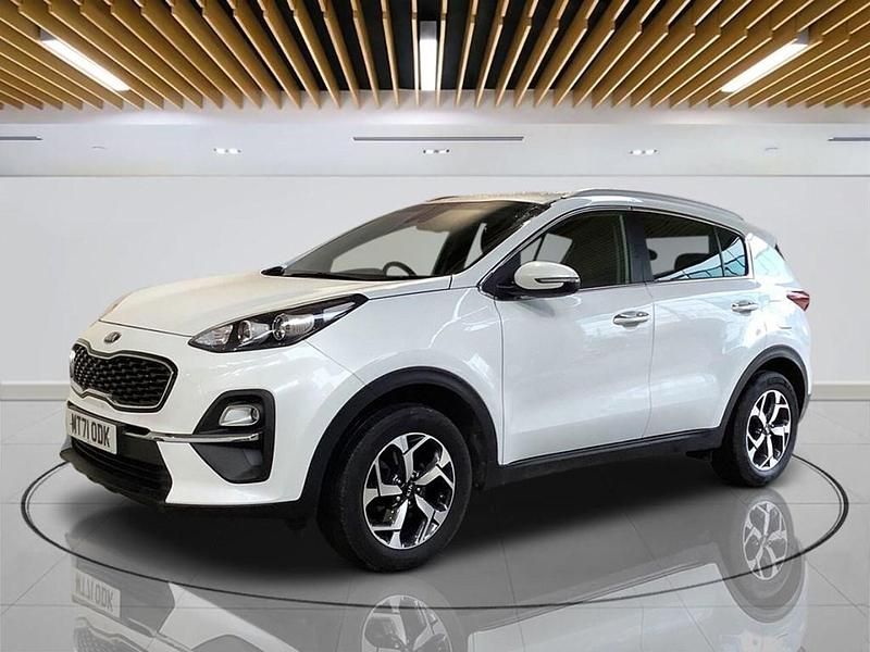 Used Kia Sportage 136 HP (100 kW) 2021 White SUV