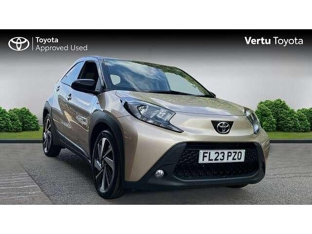 Beige Used 2023 Toyota Aygo X SUV | £12,386 - Image 1/4