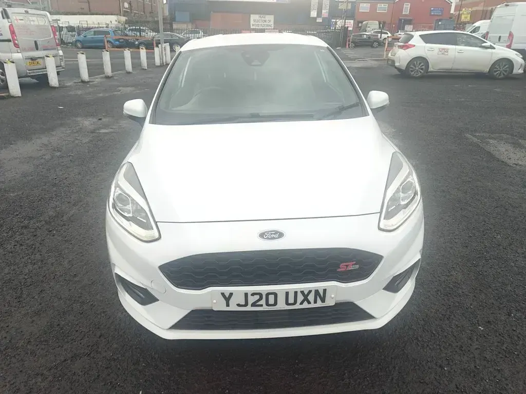 Used Ford Fiesta ST-Line 125 HP (91 kW) 2020 White Hatchback
