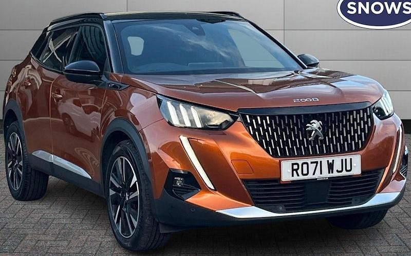 Used Peugeot 2008 Premium 131 HP (96 kW) 2021 Orange SUV
