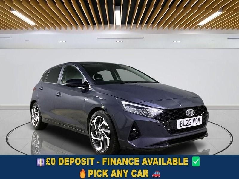 Grey Used 2022 Hyundai i20 Premium Hatchback | £11,649 (Good price) - Image 1/4