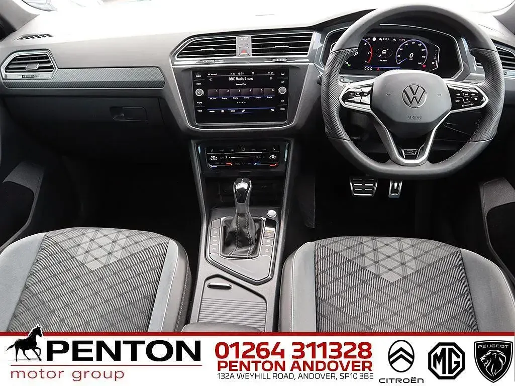 Used VW Tiguan R-line 150 HP (110 kW) 2021 Blue SUV
